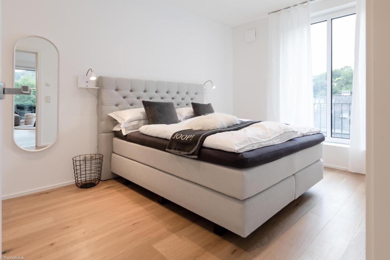 Апартаменти Loft17 Neu Luxus-Loft Design Klima 2-4 Personen Трабен-Трарбах Екстер'єр фото
